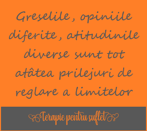 greselile reglare a limitelor