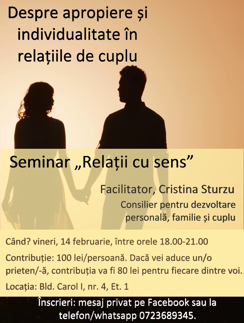 Relații cu sens 14 februarie
